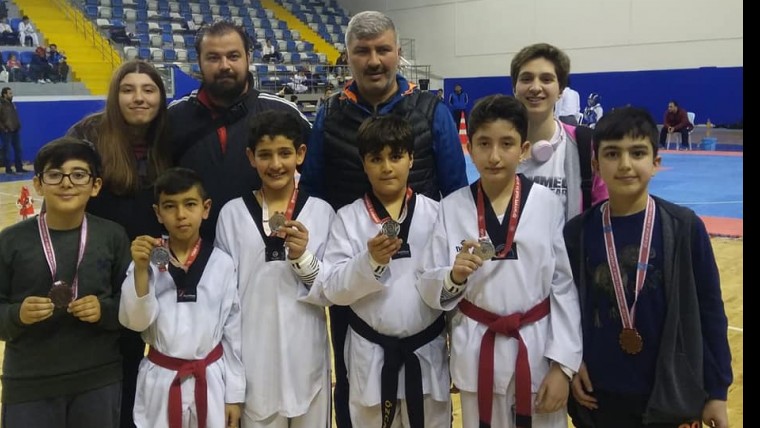 Malatya Okullar Tekvando maçonda Büyük Başarı Geldi