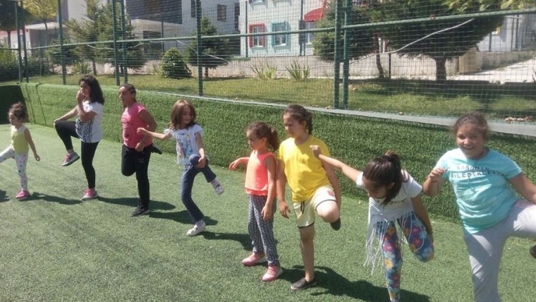 Doğuş Spor Yaz Okulu Antrenman ProgramıBayanlar Seansı Beli Oldu...