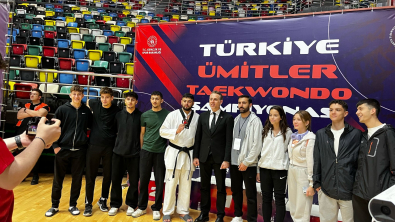 Malatya Doğuş Tekvando Sporcumuz Ali Hamza Koç  Gümüş Madalya