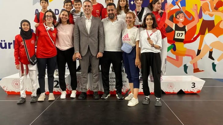 Doğuş Spor Tekvando Sporcumuz Nisa Çolak Türkiye 3. olmuştur
