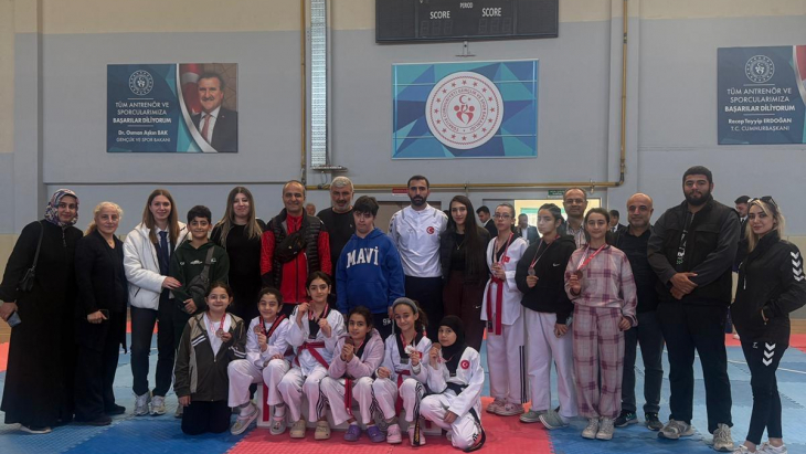 Malatya Doğuş Spor Tekvando Takımı Cumhuriyet Kupasında Malatya Şampiyonu Oldu