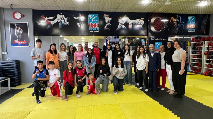 Malatyanın Gururu Hatice Akbaş Doğuş Spor Kulübünde Sporcularla Beraber Oldu
