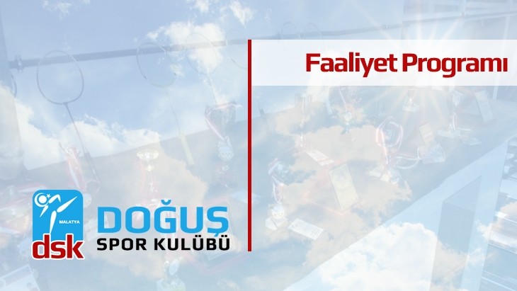 Faaliyet Programı