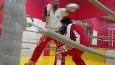 malatya Doğuş kickboks seansı