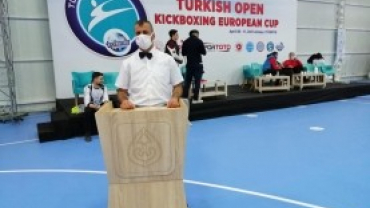 Kickboks Hocamız Ömer Engin Uluslararası Kickboks Open Turnuvasında Görev aldı